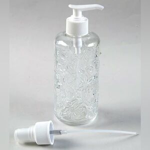 Princess House Fantasia Soap/Lotion Dispenser with Pump -6” *RARE*